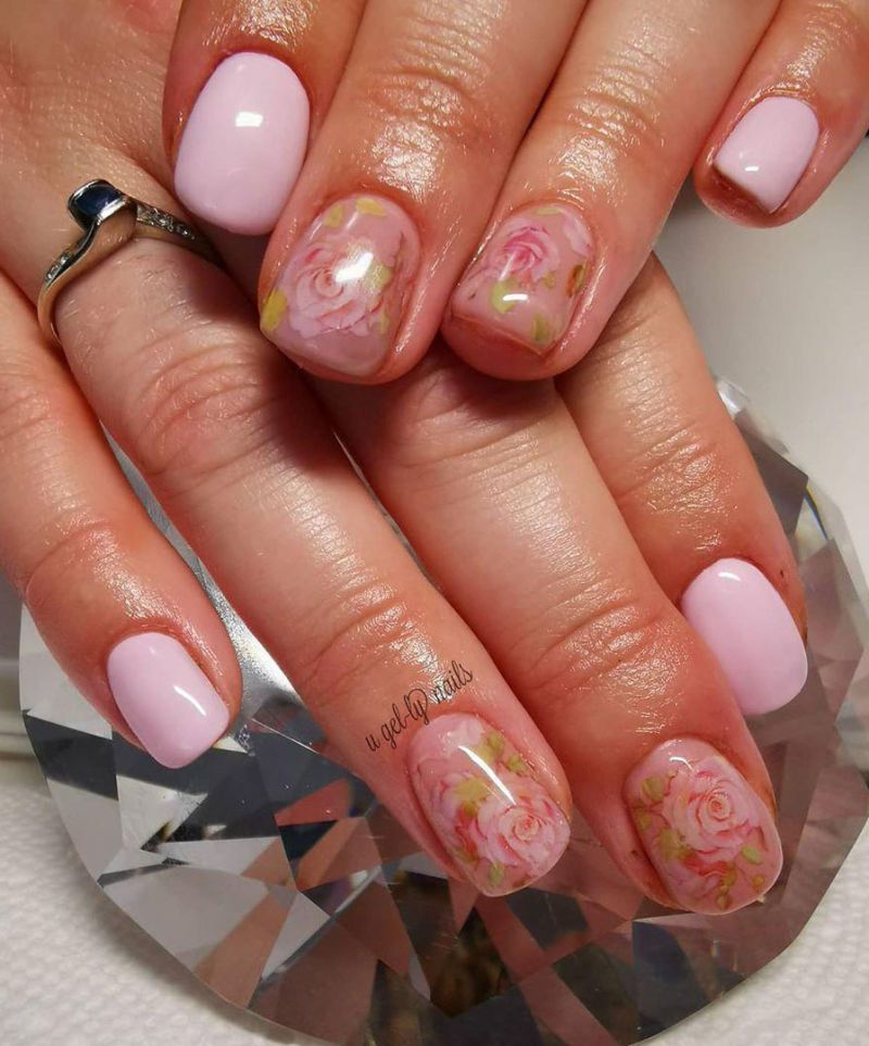 30 Floral Nail Art Designs for Summer You Can Copy