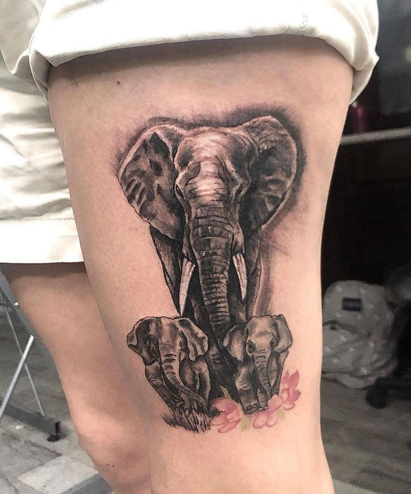 30 Pretty Elephant Tattoos to Inspire You