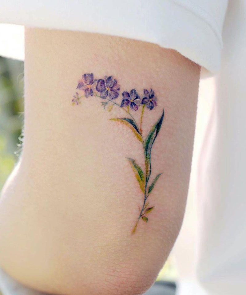 30 Elegant Forget Me Not Tattoos You Can Copy