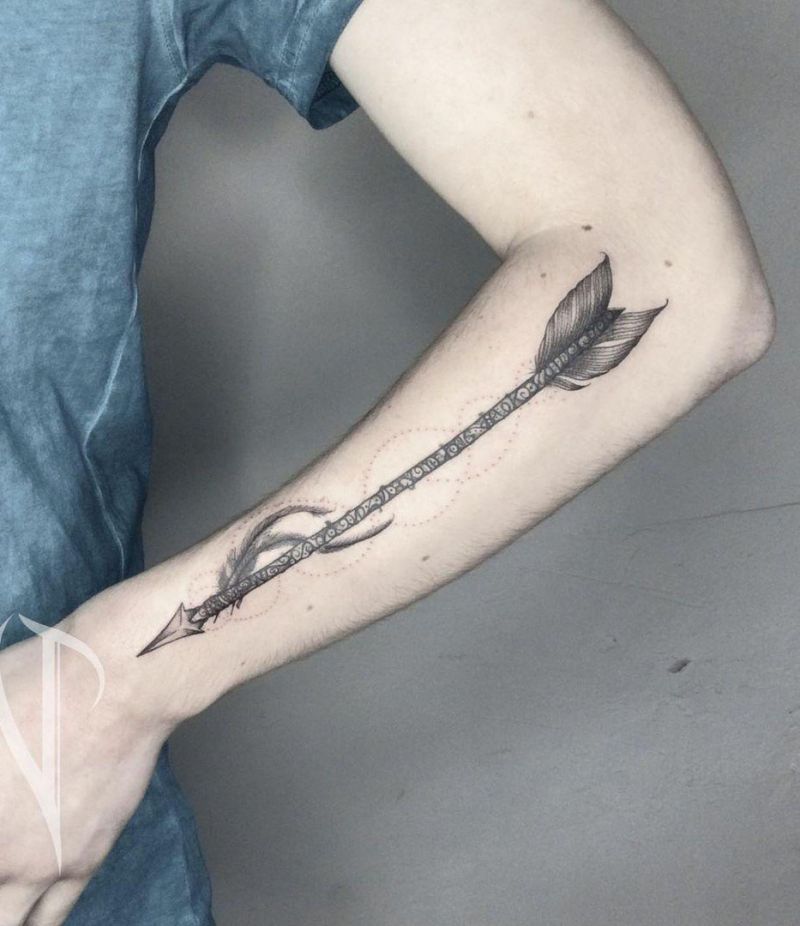 30 Pretty Arrow Tattoos to Inspire You
