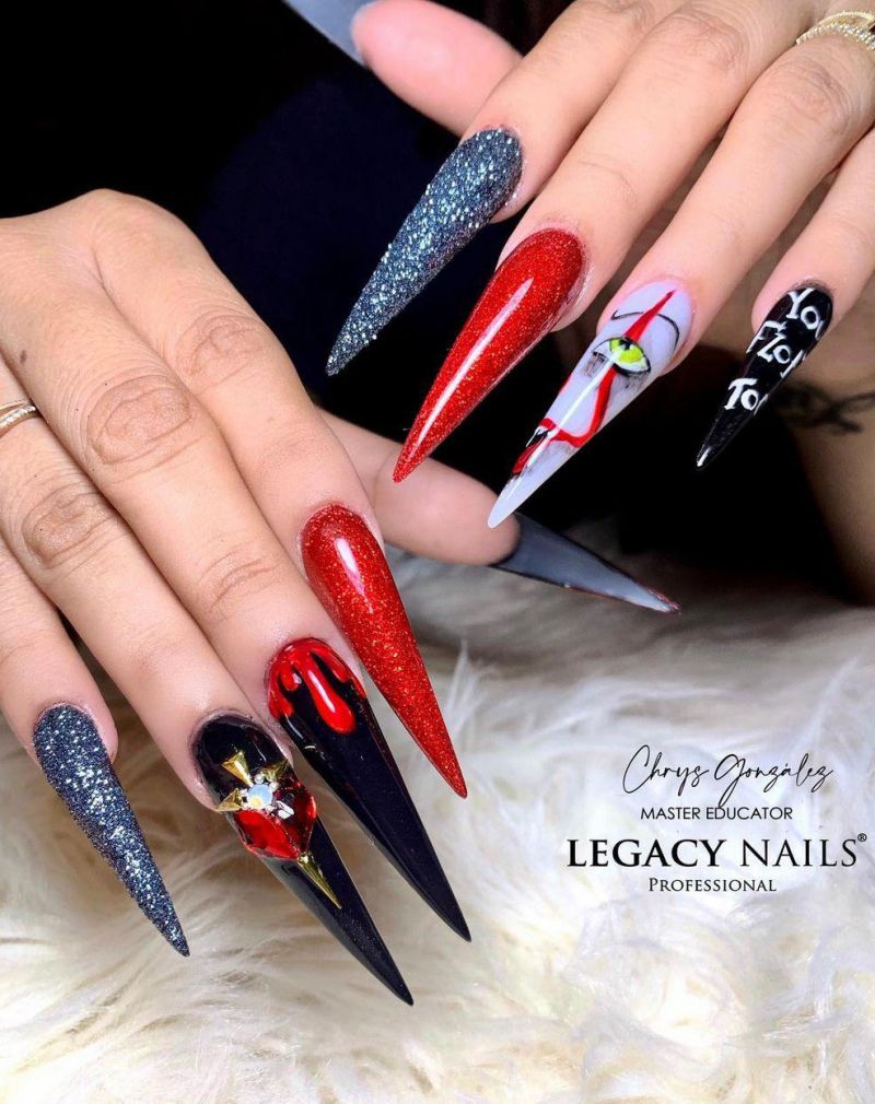 30 Gorgeous Gothic Nails You Can Copy