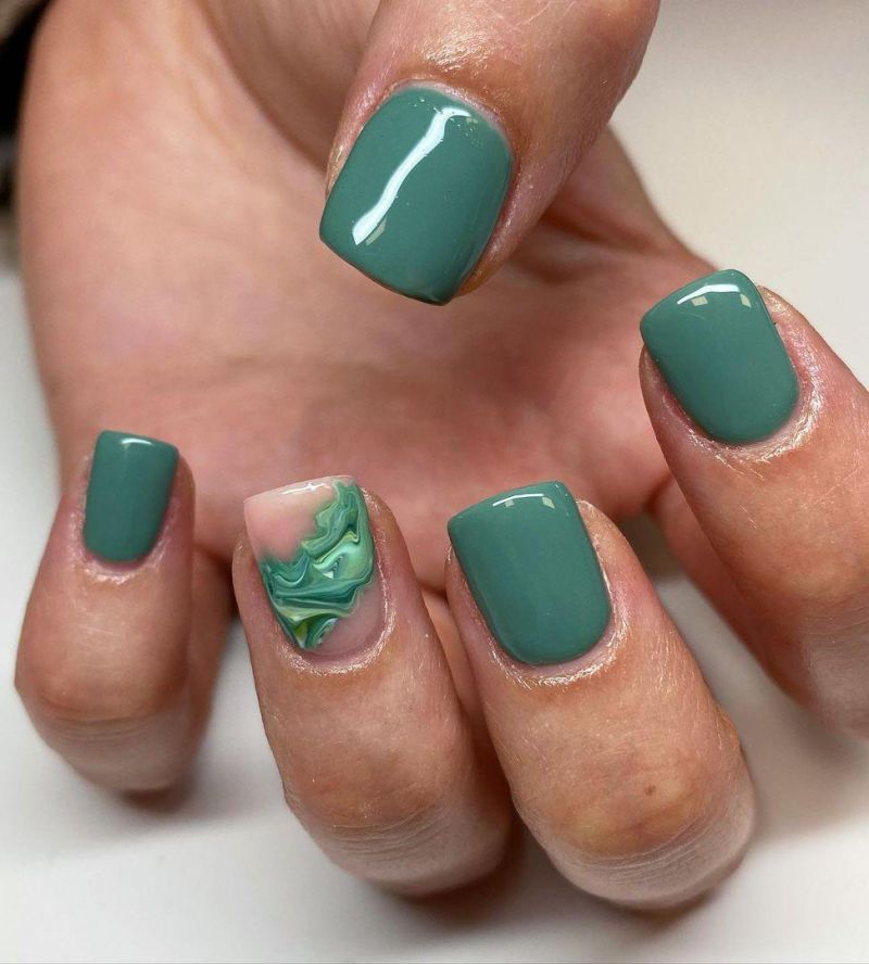 30 Elegant Sage Green Nails You Must Try