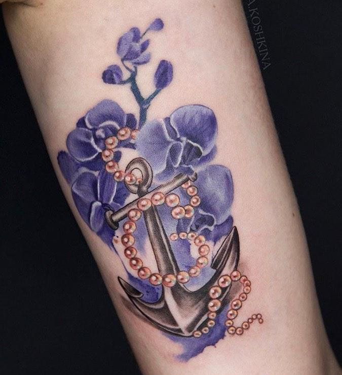 30 Pretty Anchor Tattoos to Inspire You
