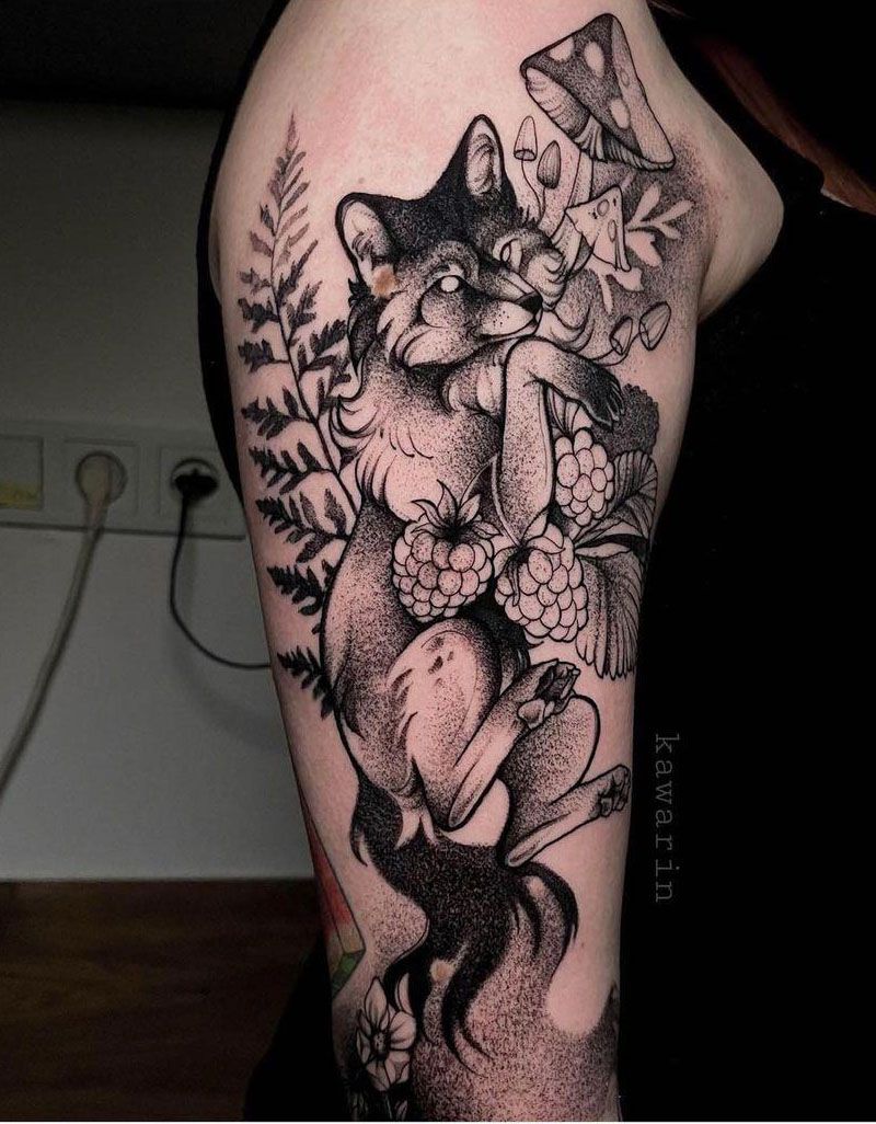 30 Pretty Fox Tattoos You Will Love
