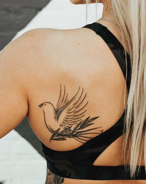 30 Pretty Dove Tattoos You Must Try