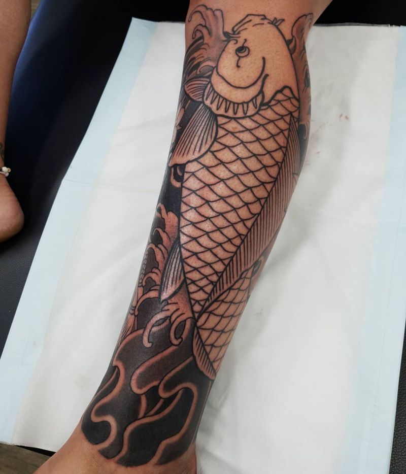 30 Pretty Koi Fish Tattoos You Must Try