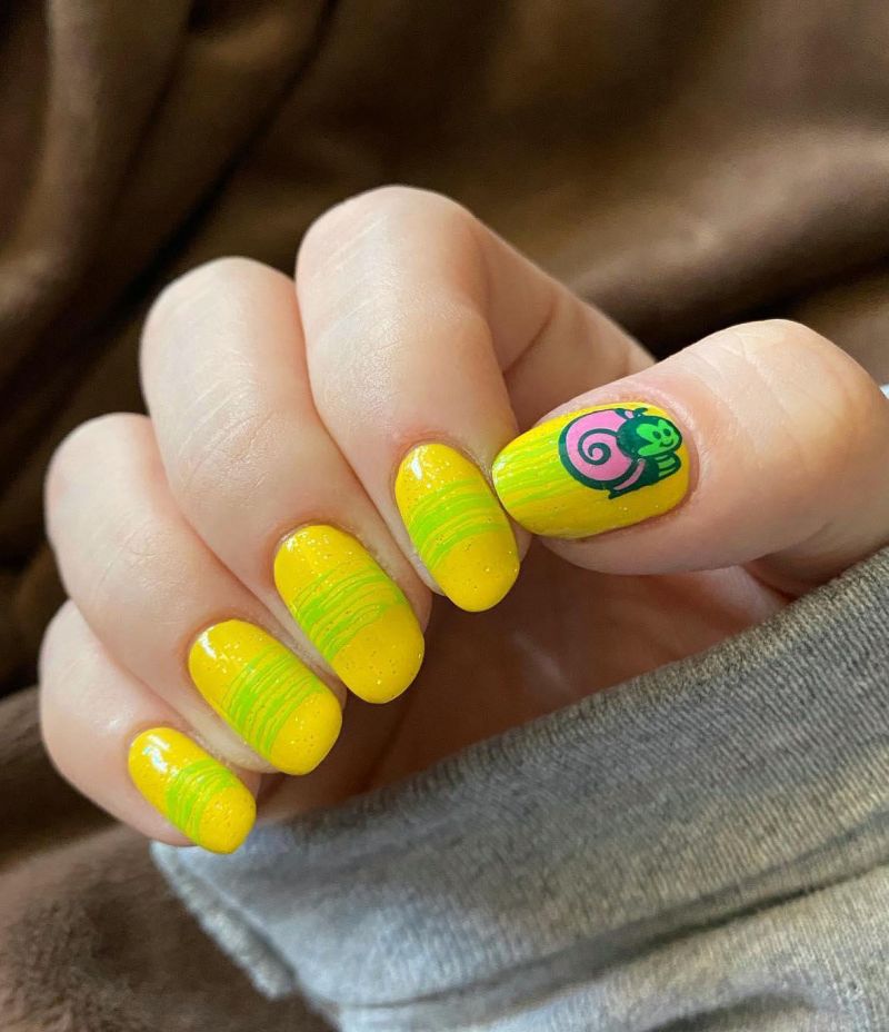 30 Unique Snail Nail Art Designs You Will Love