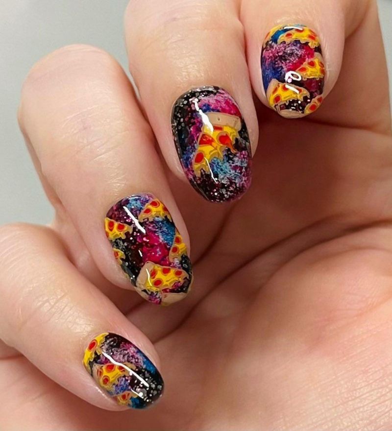 30 Trendy Pizza Nail Art Designs to Inspire You