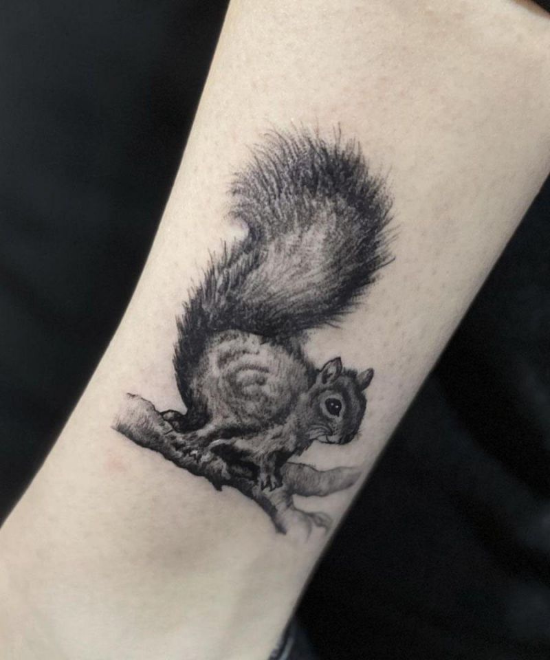 20 Best Squirrel Tattoos For Your Next Ink