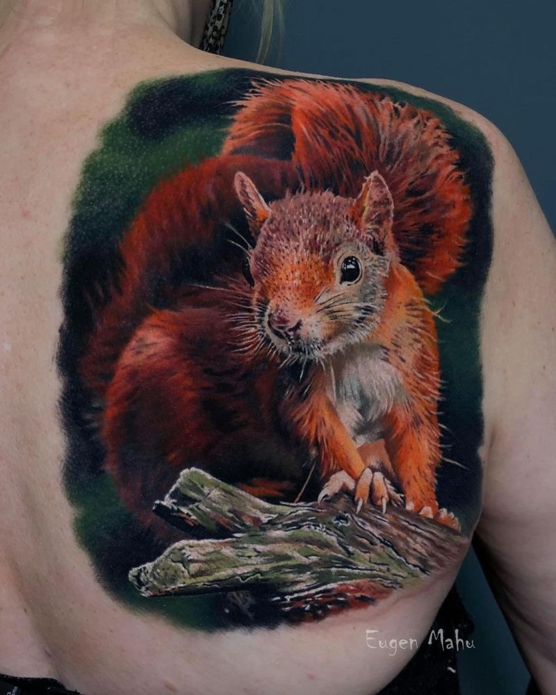 20 Best Squirrel Tattoos For Your Next Ink