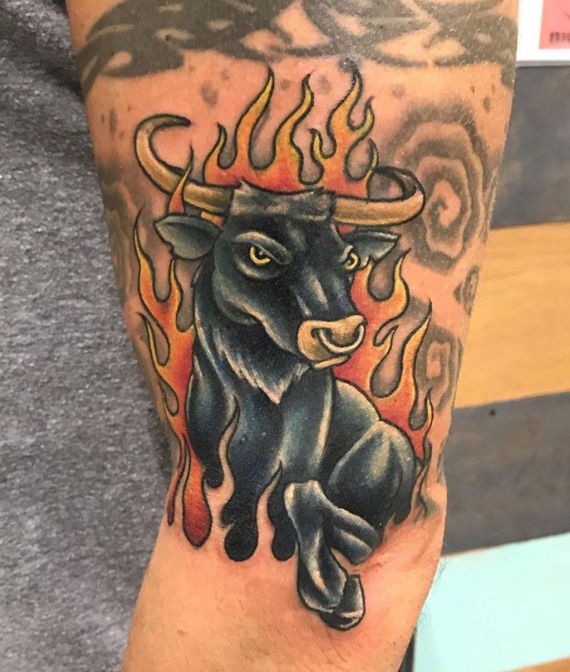 20 Amazing Bull Tattoos You Must Try