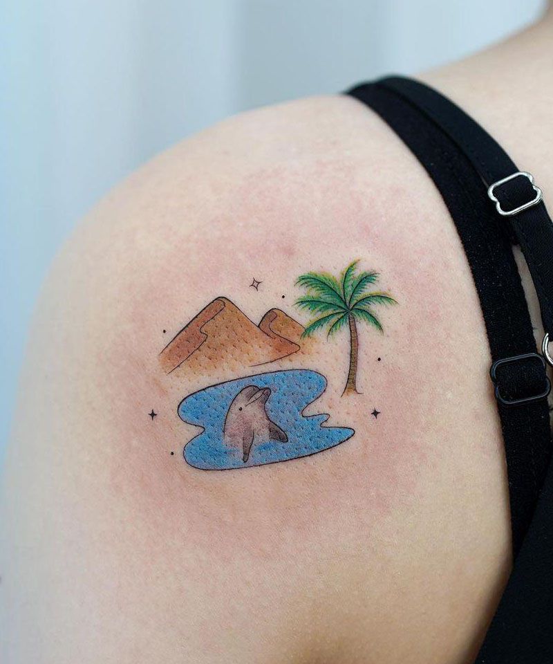 20 Cute Dolphin Tattoos For Your Next Ink