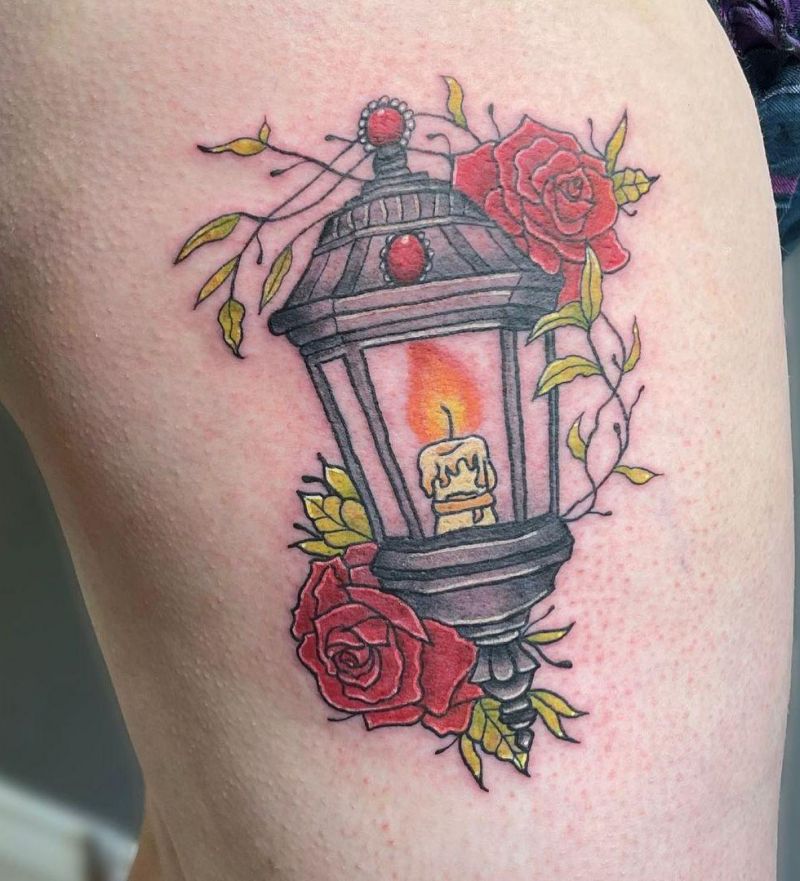 20 Trendy Lantern Tattoos You Can Copy