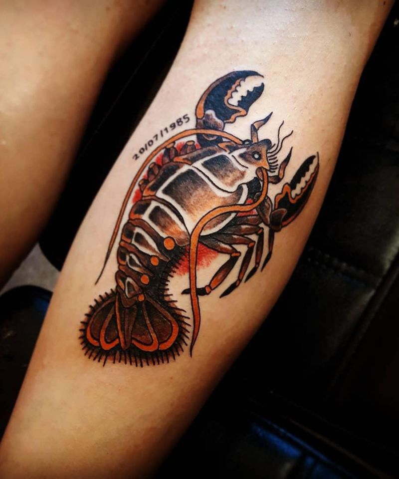 20 Amazing Lobster Tattoos You Can Copy