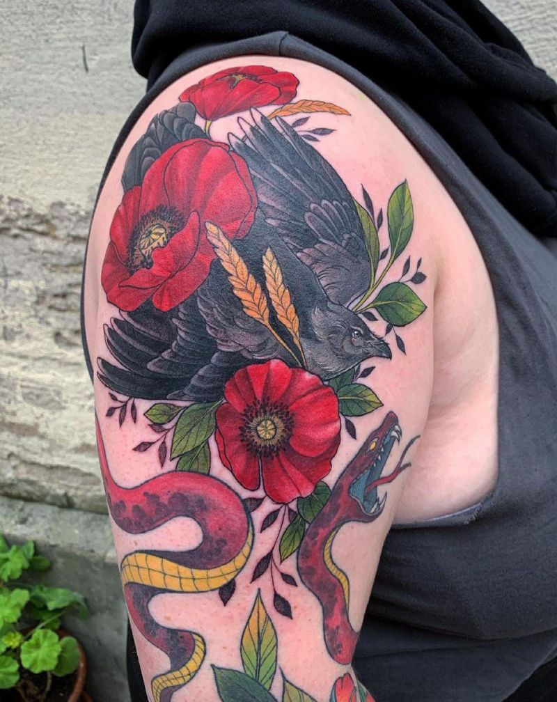 20 Best Poppy Tattoo Designs Give You Inspiration