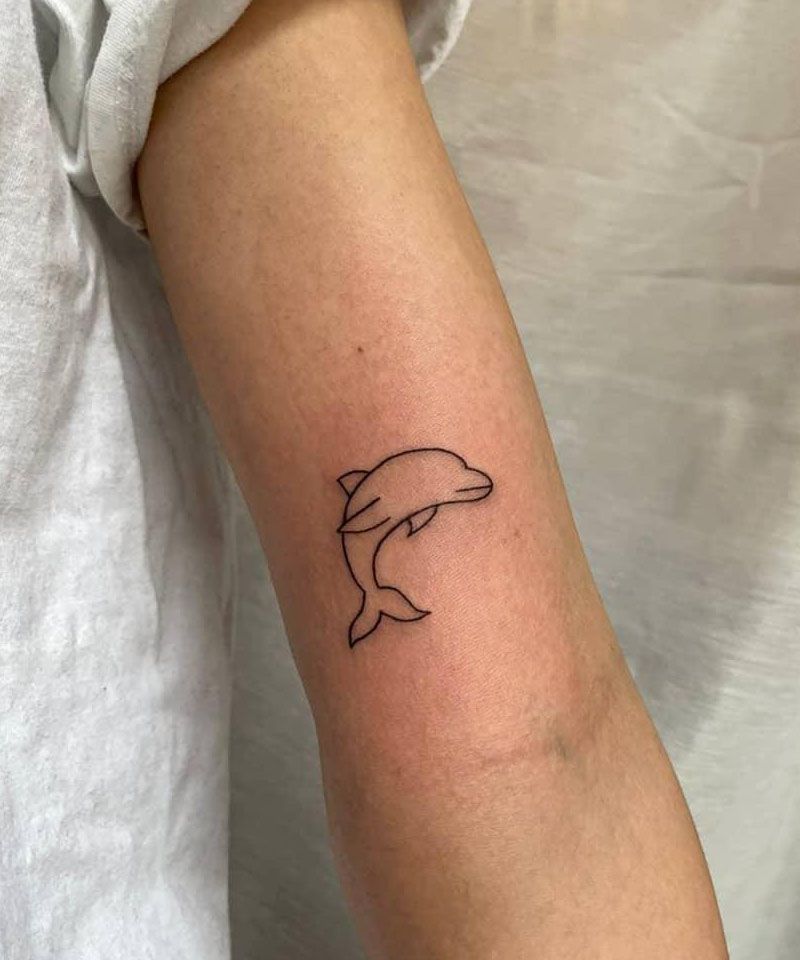 20 Cute Dolphin Tattoos For Your Next Ink