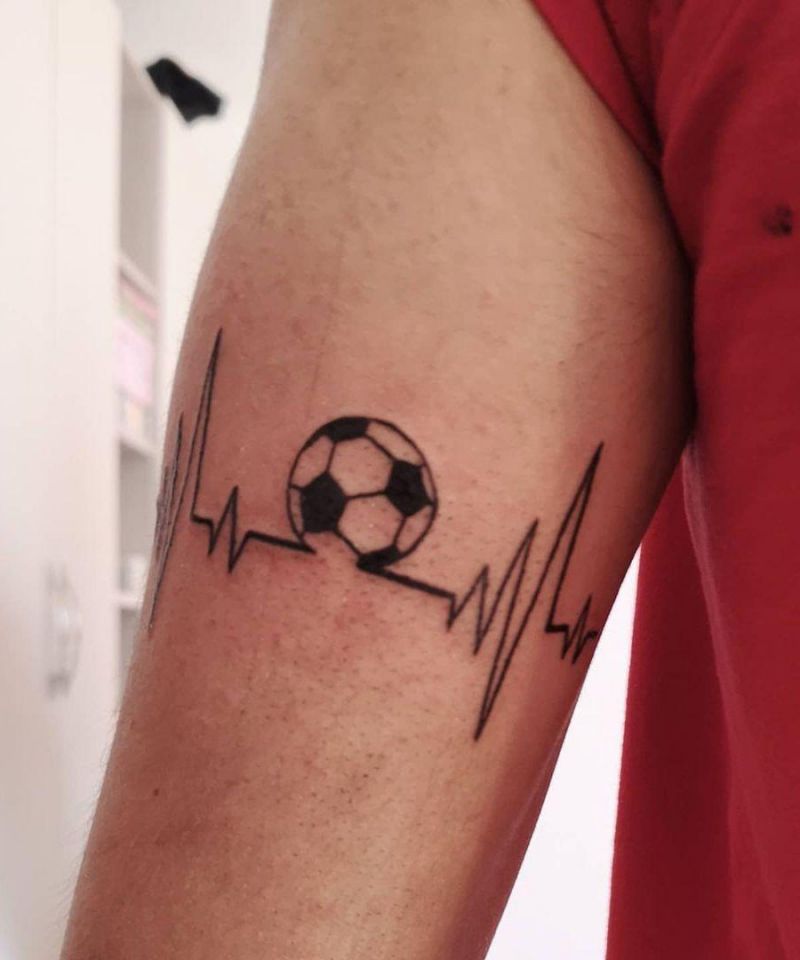 20 Football Tattoo Designs You Shouldn't Miss