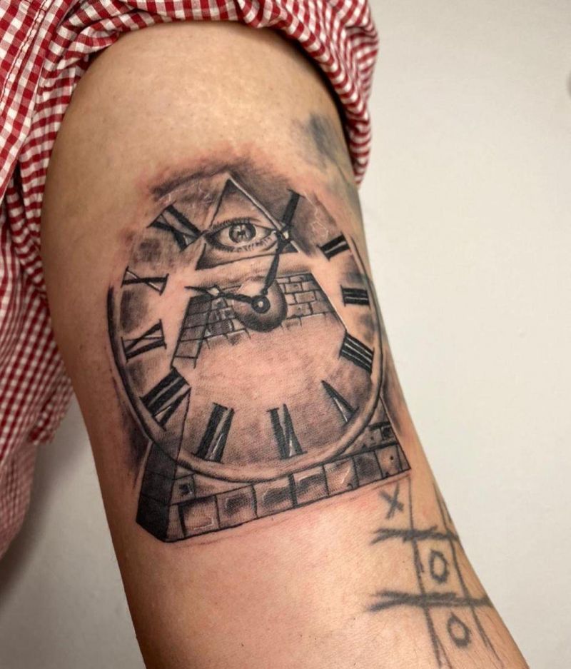 20 Awesome Pyramid Tattoos You Can Copy