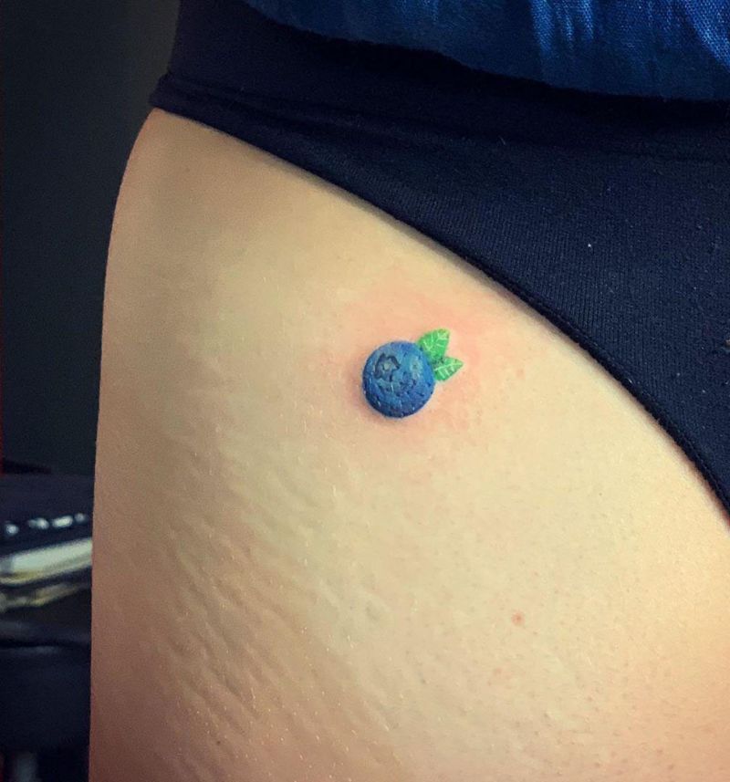 20 Awesome Blueberry Tattoos You Must Try