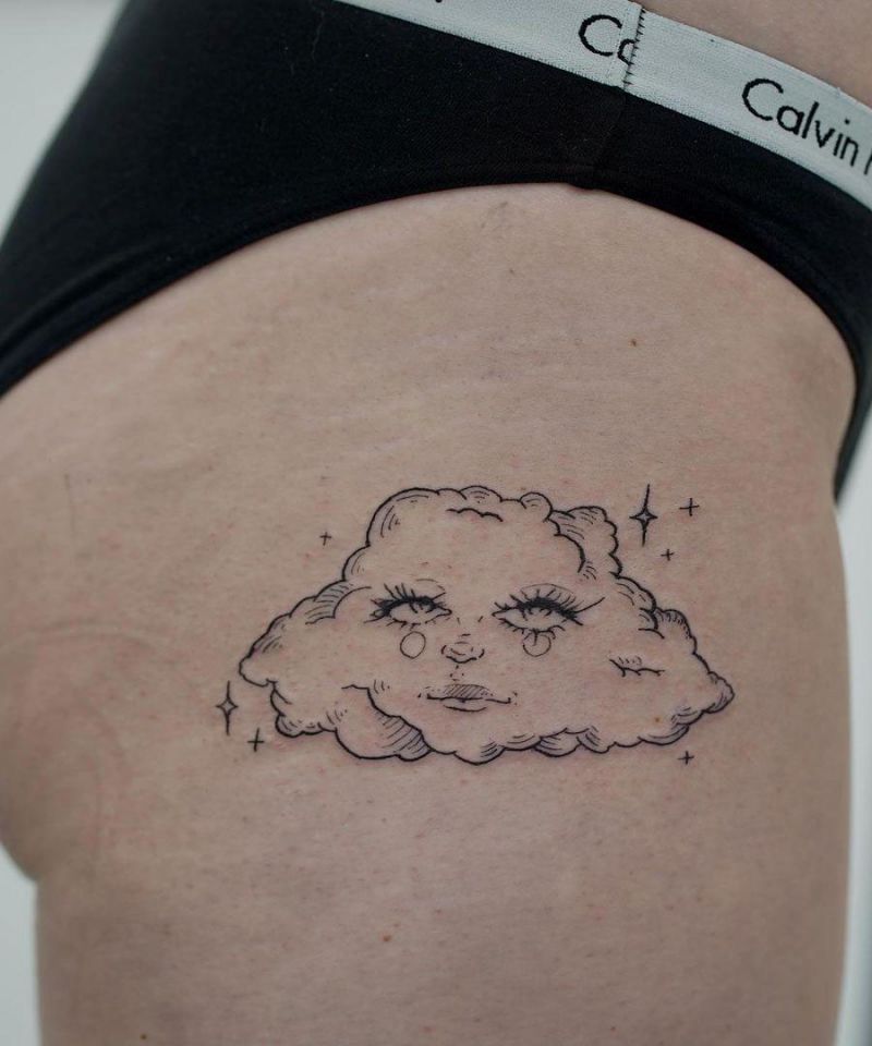 20 Unique Cloud Tattoos For Your Next Ink