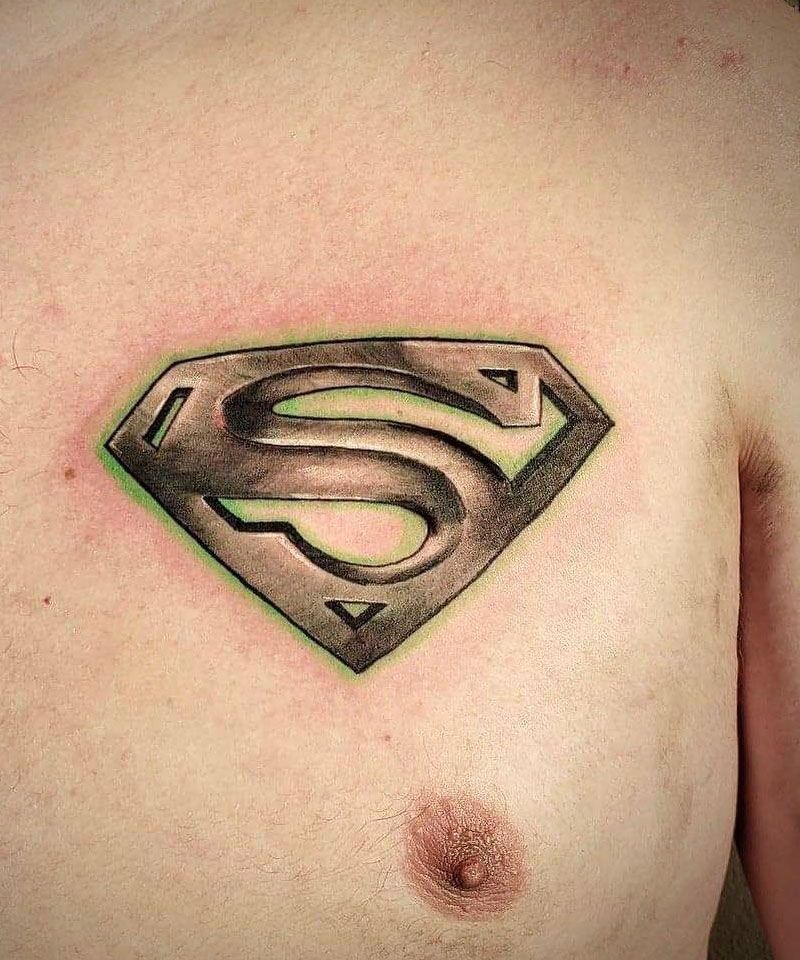 20 Unique Superman Tattoos You Can Copy