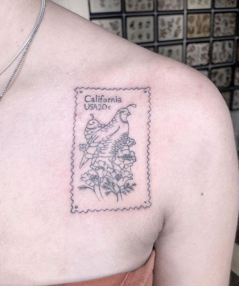 20 Unique Quail Tattoos You Will Love