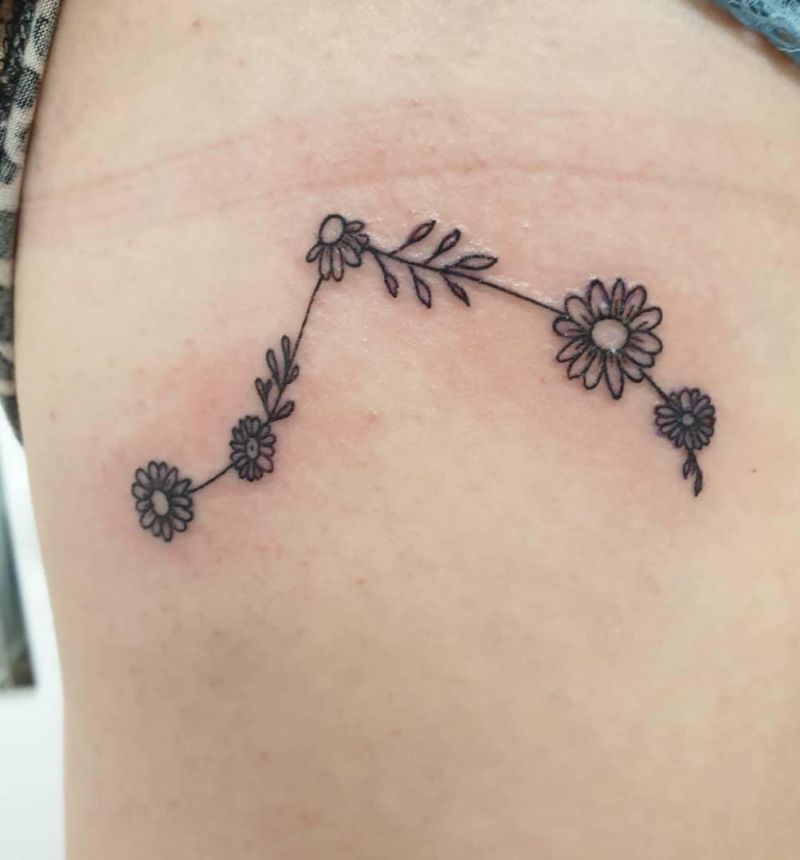 20 Classy Daisy Chain Tattoos For Your Next Ink