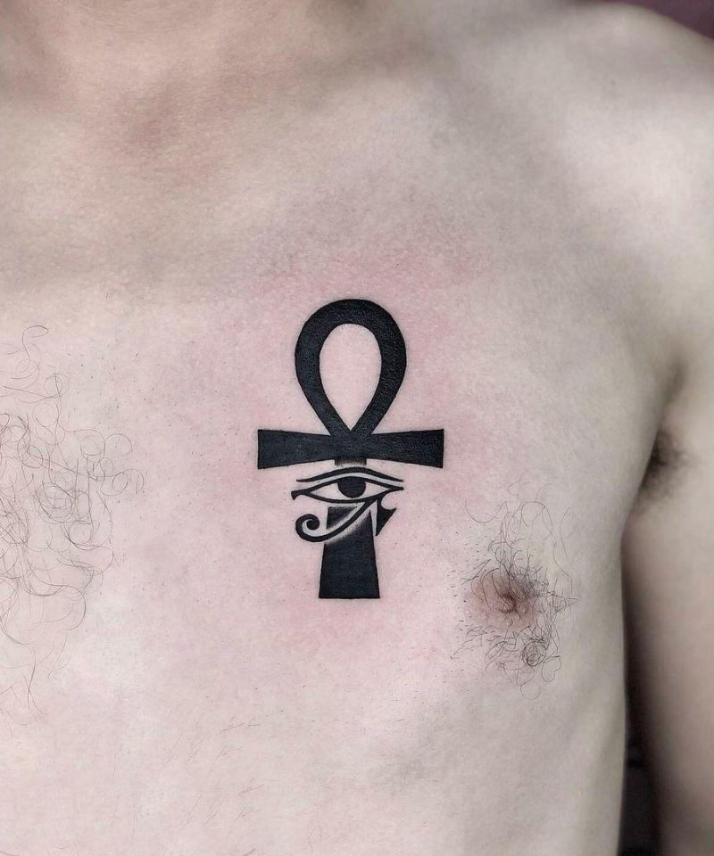 20 Classy Ankh Tattoos You Can Copy