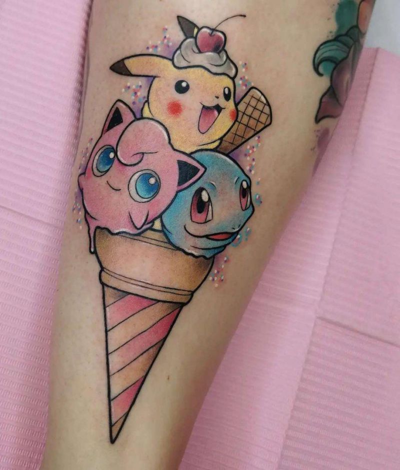 20 Cool Icecream Tattoos For Your Next Ink