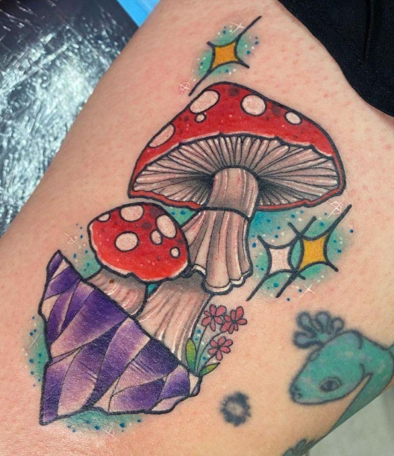20 Classy Mushroom Tattoos You Will Love