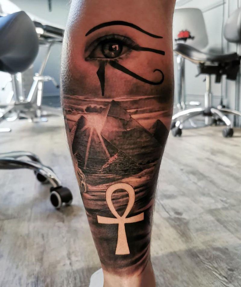 20 Classy Ankh Tattoos You Can Copy