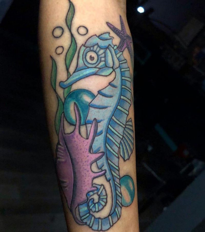20 Best Seahorse Tattoos For Your Next Ink