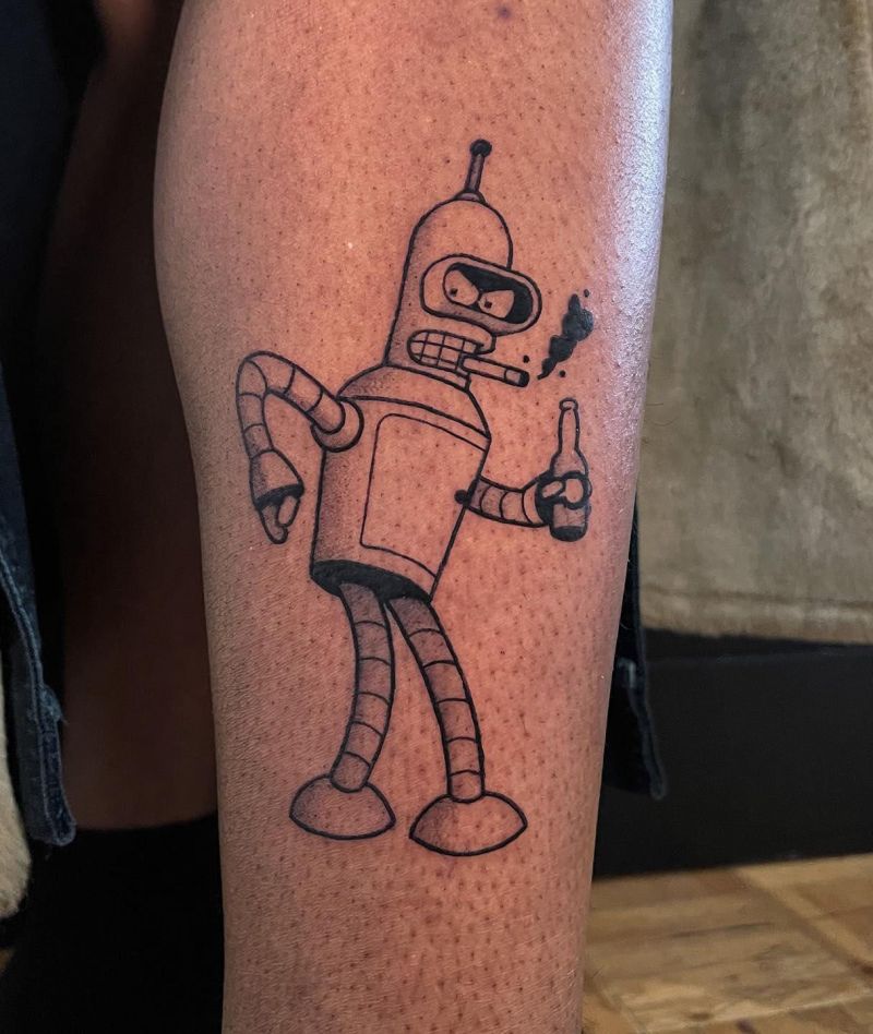 20 Cool Bender Tattoos You Can Copy