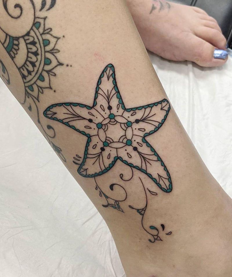 20 Cool Starfish Tattoos You Can Copy
