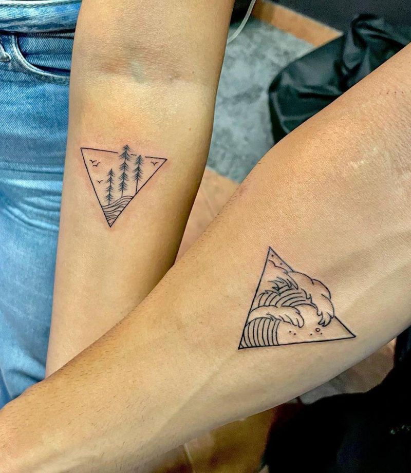 20 Great Triangle Tattoos for Your Next Ink