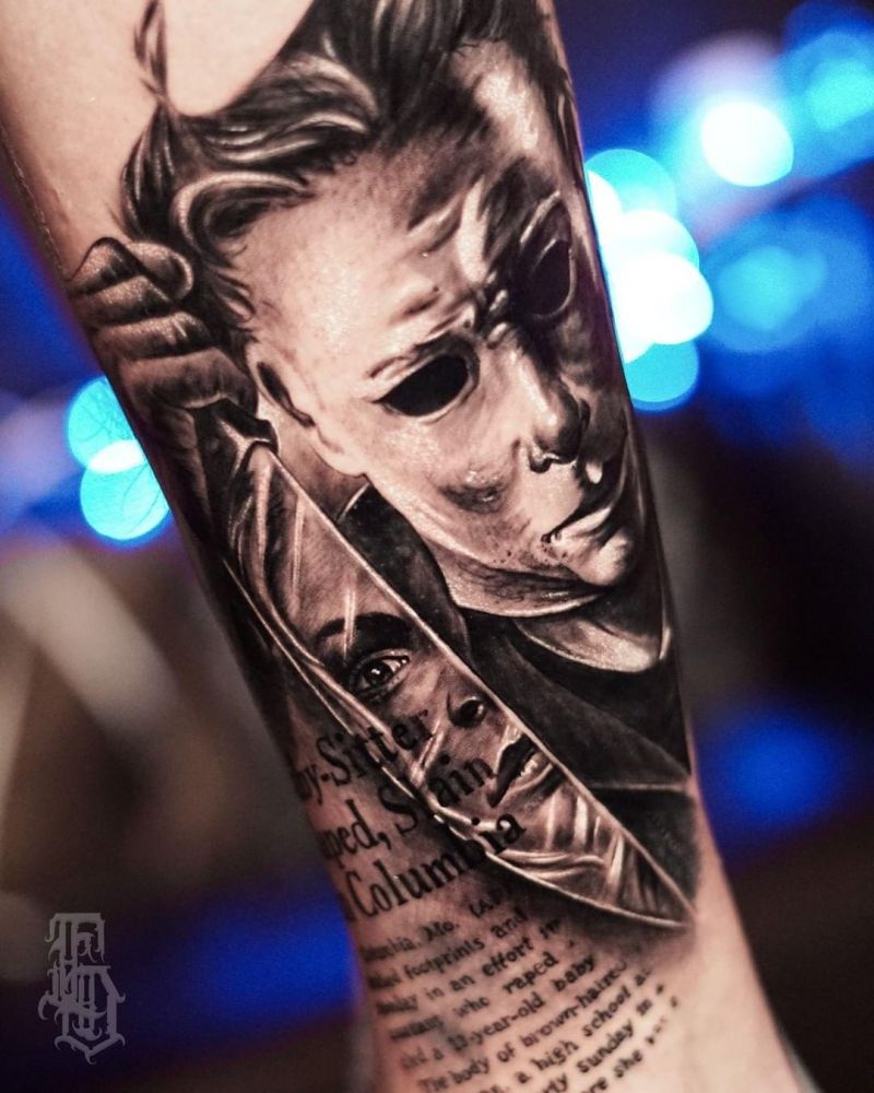20 Michael Myers Tattoos You Must Love