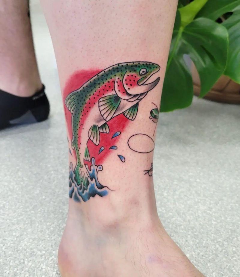 20 Classy Trout Tattoos You Can Copy