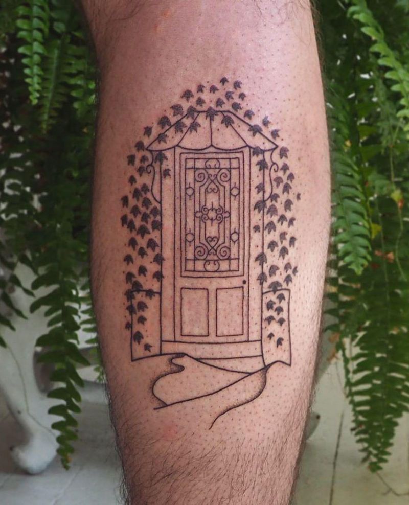 20 Unique Door Tattoos Make You Attractive