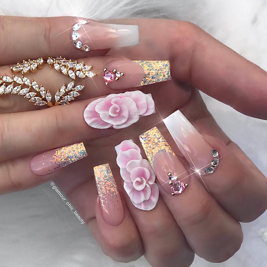 60 Unique and Stylish 3D Nail Designs – Page 46 – Tiger Feng