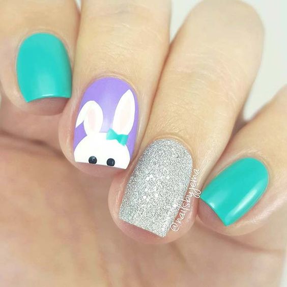 42 Cute Easter Nail Art Designs You Have to Try This Spring – Tiger Feng
