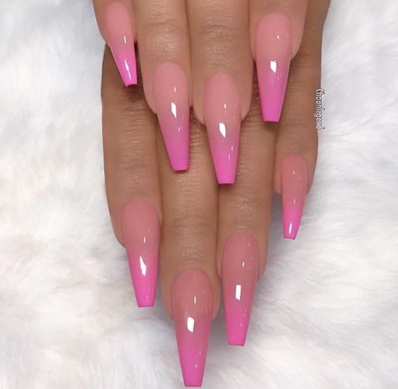 56 Stylish Acrylic Coffin Nail Designs And Colors For Spring – Page 42 ...