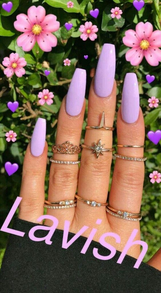 64 Trendy Purple Nail Art Designs and Ideas You Have to Try – Page 9 ...