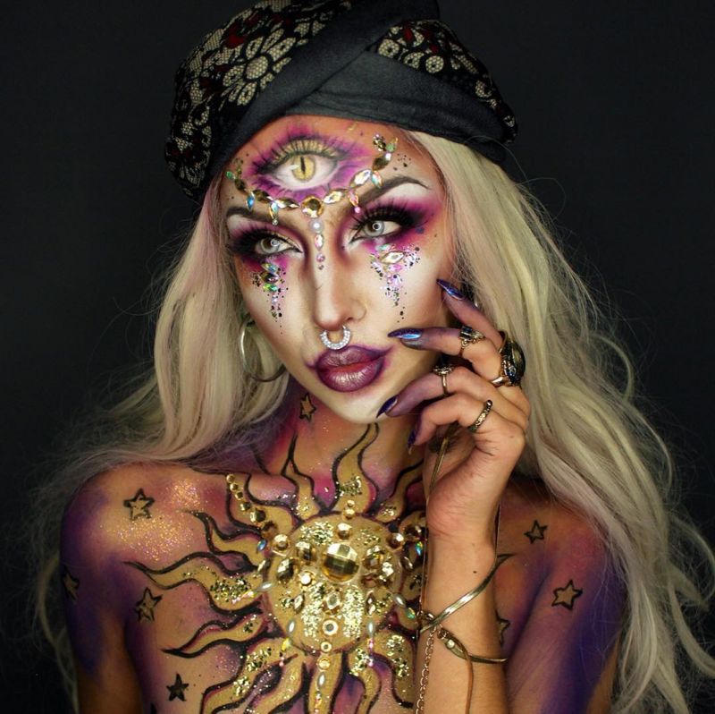 35 Amazing Halloween Makeup Looks You’ll Love – Page 19 – Tiger Feng
